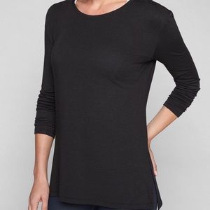 Athleta Threadlight Long Sleeve Layering Tunic Top